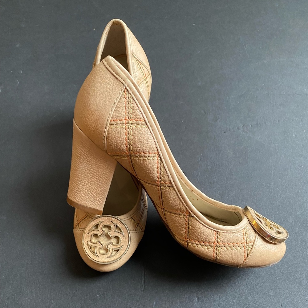Capodarte quilted Brazilian women’s heel leather shoes, size BRZ 34, 5.5US